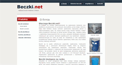 Desktop Screenshot of beczki.net