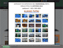 Tablet Screenshot of beczki.biz